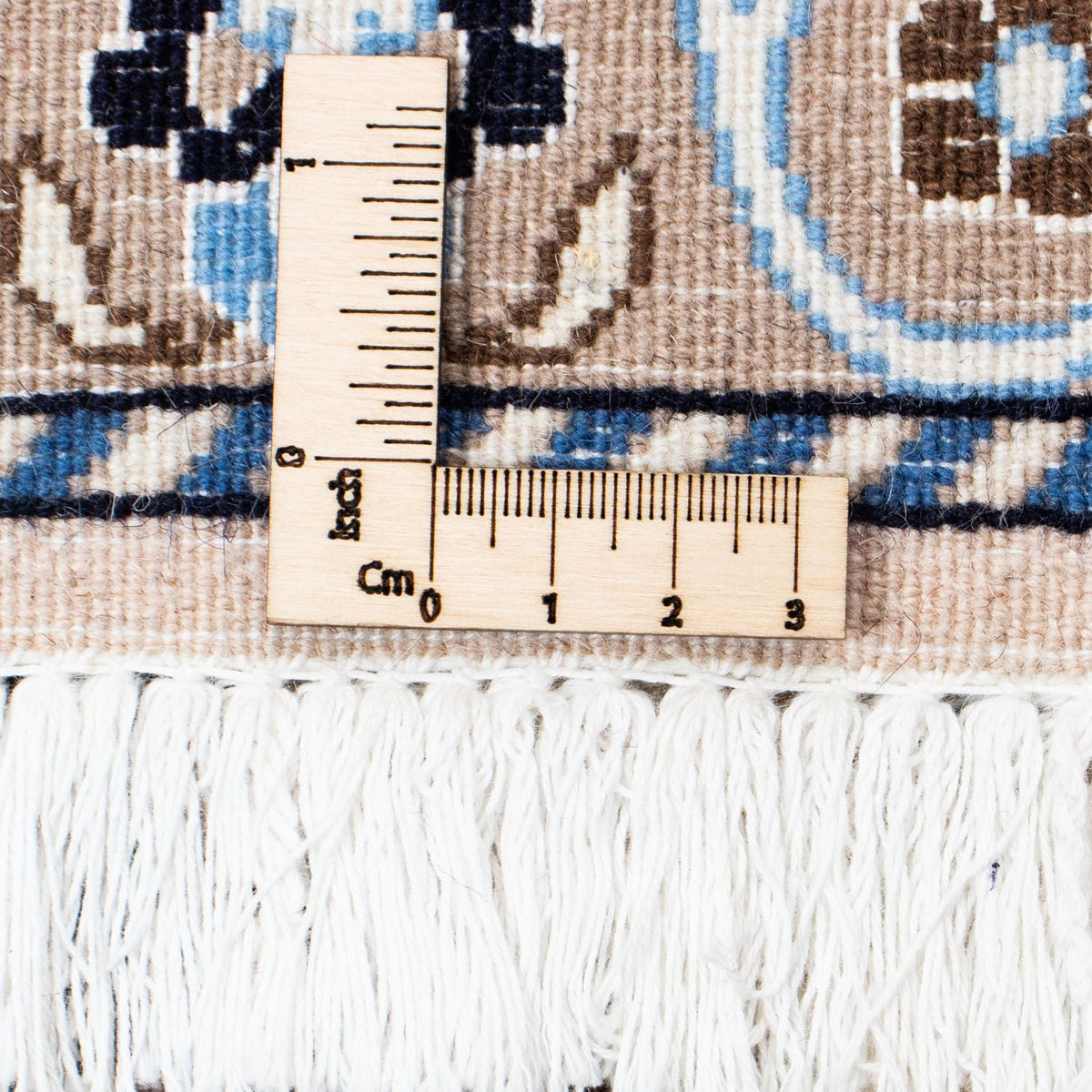 Dywan perski - Nain - Królewski - 305 x 192 cm - beżowy