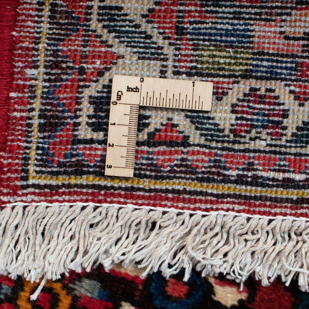 Perski dywan - Nomadyczny - 312 x 202 cm - ciemna czerwień