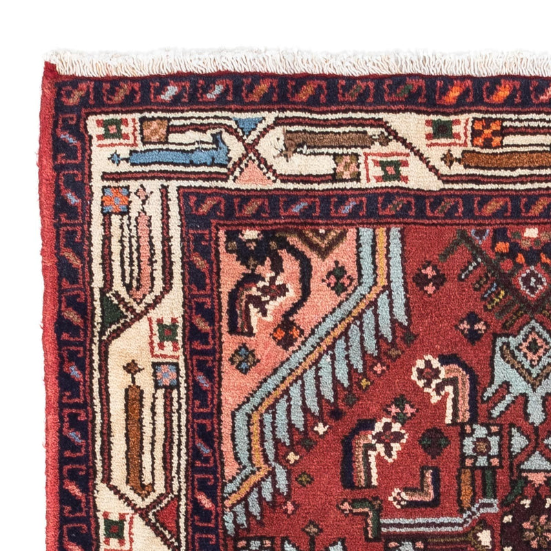 Perski dywan - Nomadyczny - 125 x 80 cm - ciemna czerwień