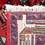 Perski dywan - Nomadyczny - 125 x 80 cm - ciemna czerwień