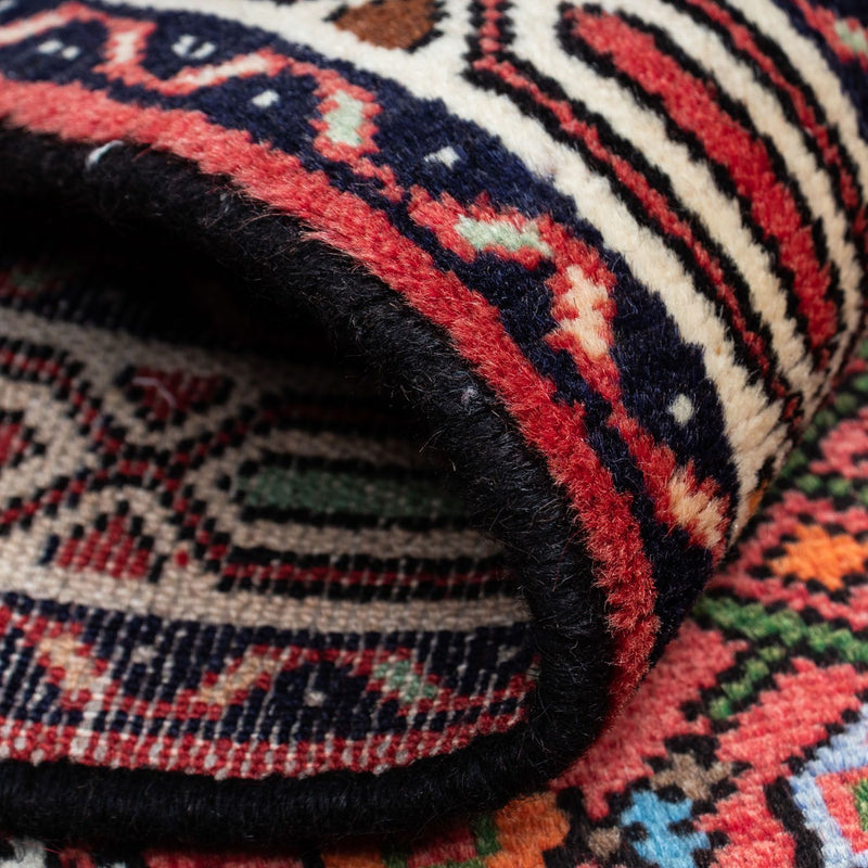 Perski dywan - Nomadyczny - 125 x 80 cm - czerwony