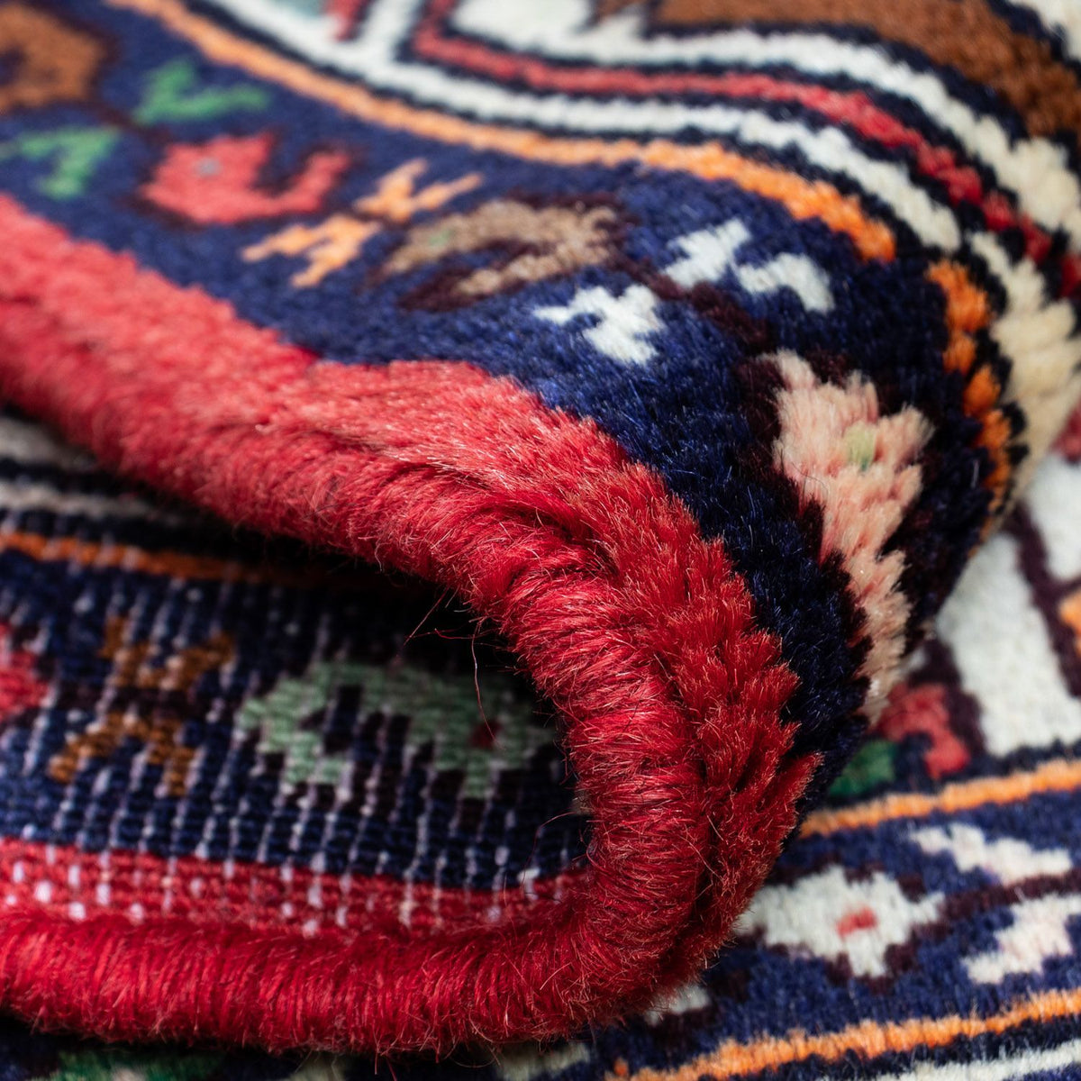 Perski dywan - Nomadyczny - 125 x 80 cm - jasna czerwień