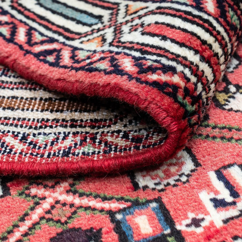 Perski dywan - Nomadyczny - 125 x 80 cm - czerwony