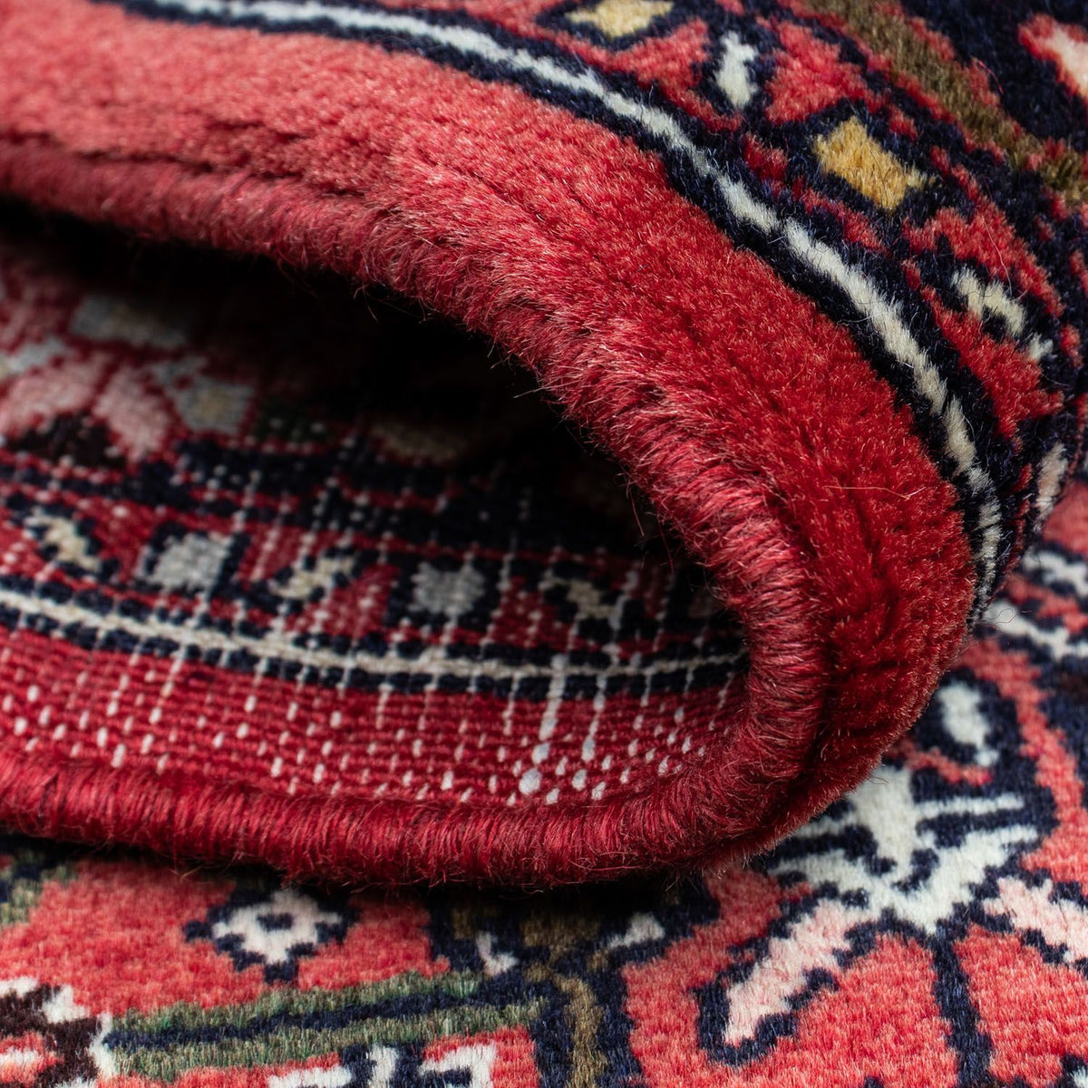 Perski dywan - Nomadyczny - 125 x 80 cm - czerwony