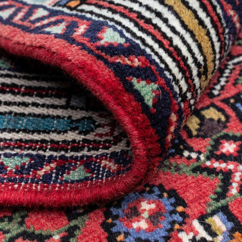 Perski dywan - Nomadyczny - 125 x 80 cm - czerwony