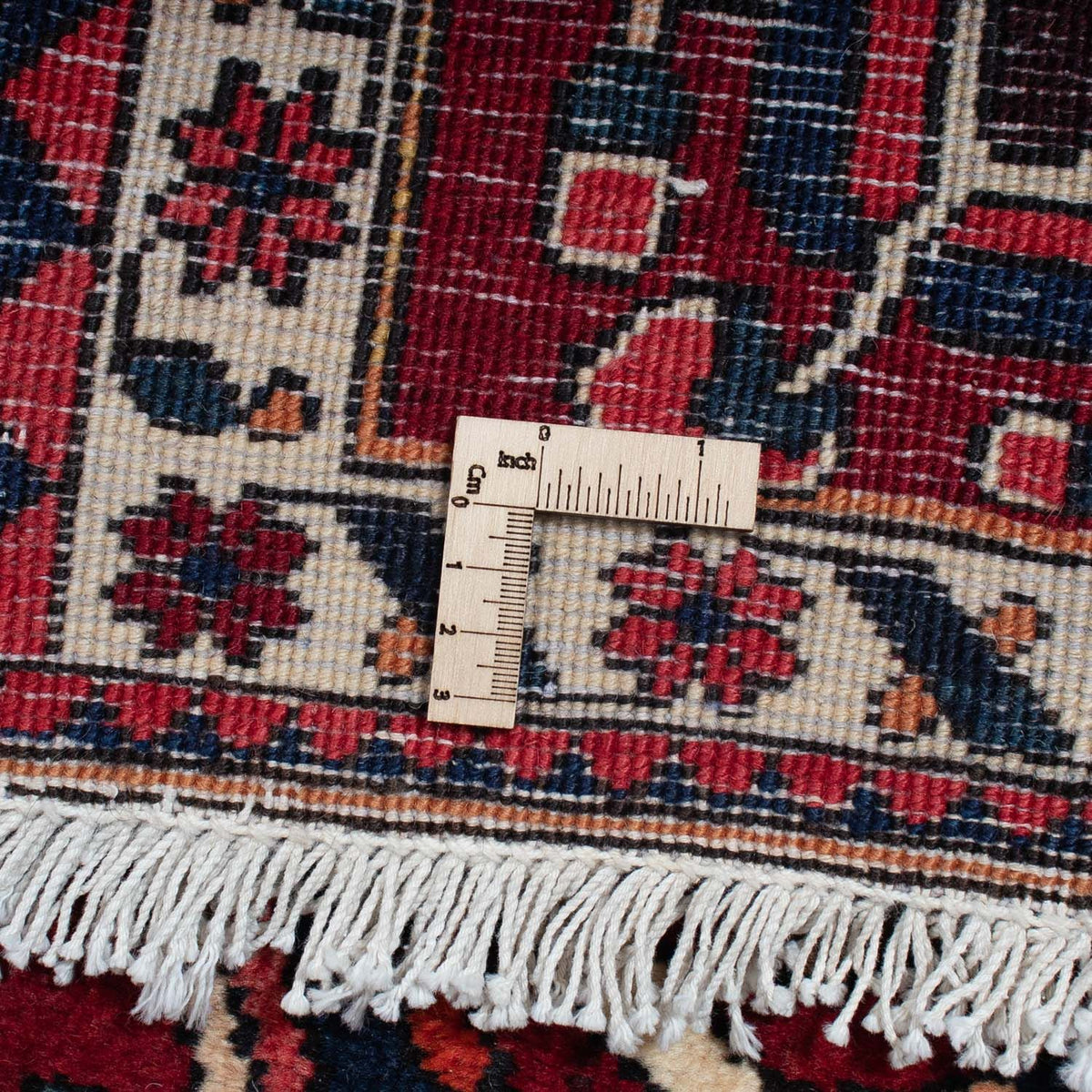 Perski dywan - Nomadyczny - 322 x 216 cm - ciemna czerwień