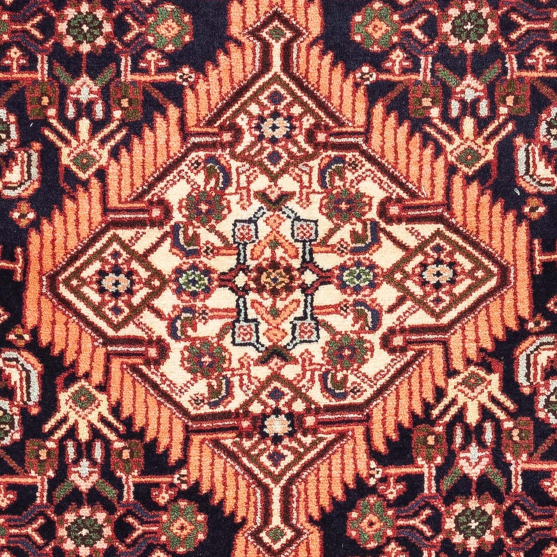 Perski dywan - Nomadyczny - 125 x 80 cm - ciemnoniebieski