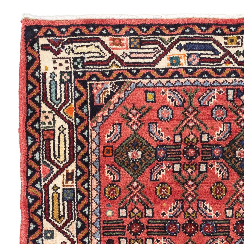 Perski dywan - Nomadyczny - 125 x 80 cm - czerwony