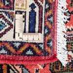 Perski dywan - Nomadyczny - 125 x 80 cm - czerwony