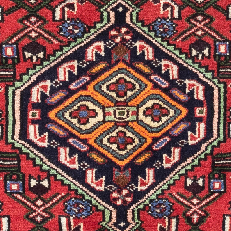 Perski dywan - Nomadyczny - 125 x 80 cm - czerwony