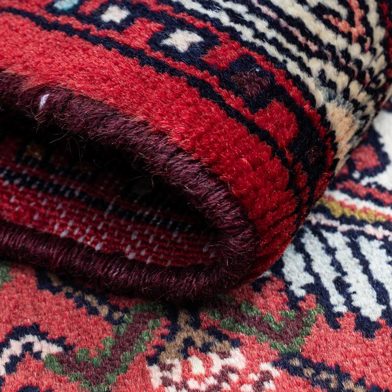 Perski dywan - Nomadyczny - 125 x 80 cm - czerwony