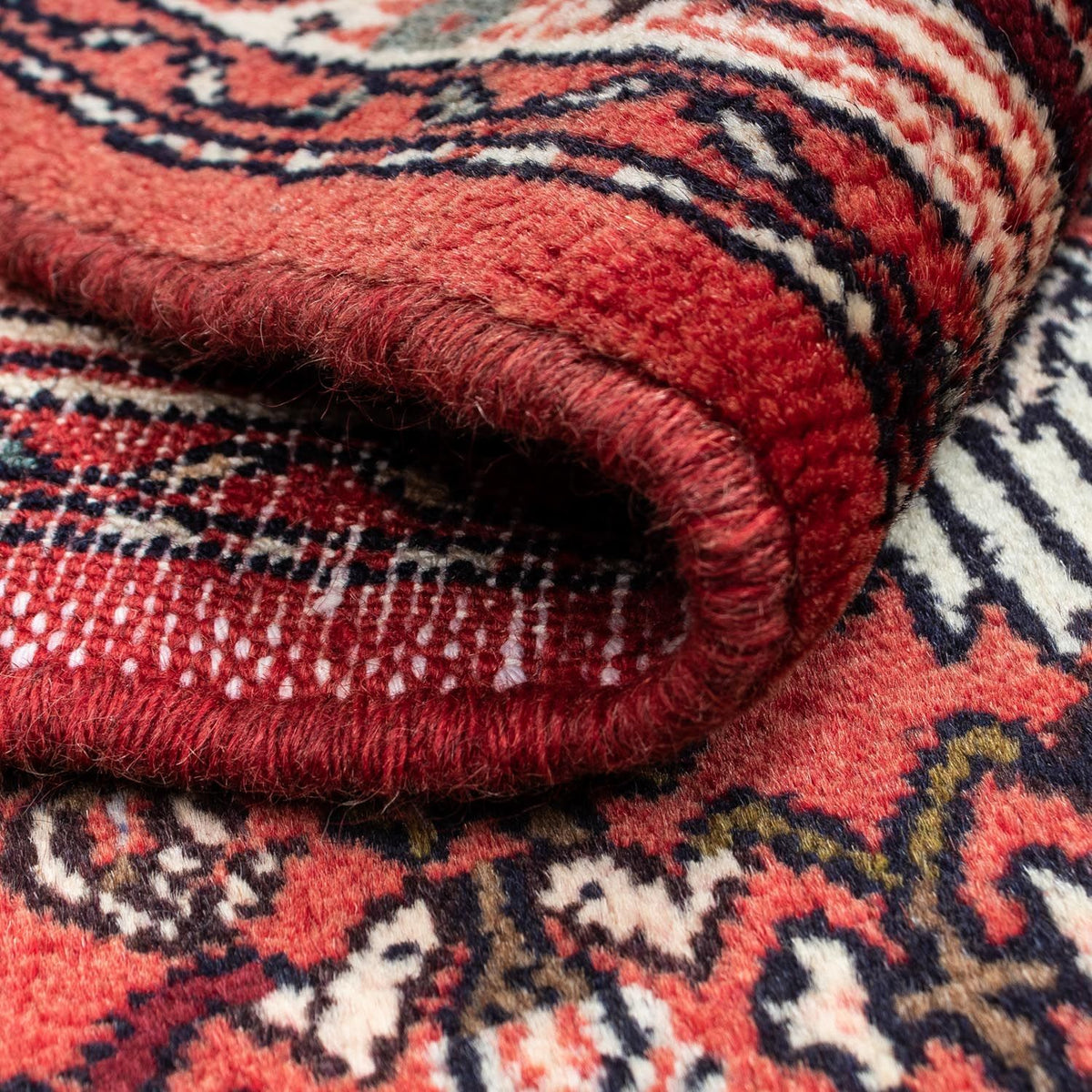 Perski dywan - Nomadyczny - 125 x 80 cm - czerwony