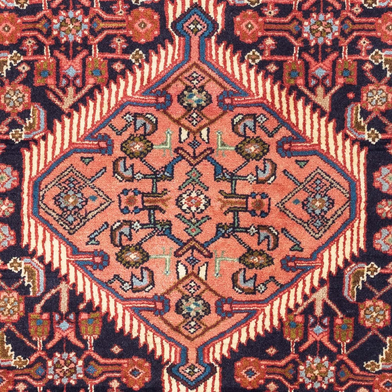 Perski dywan - Nomadyczny - 125 x 80 cm - ciemnoniebieski