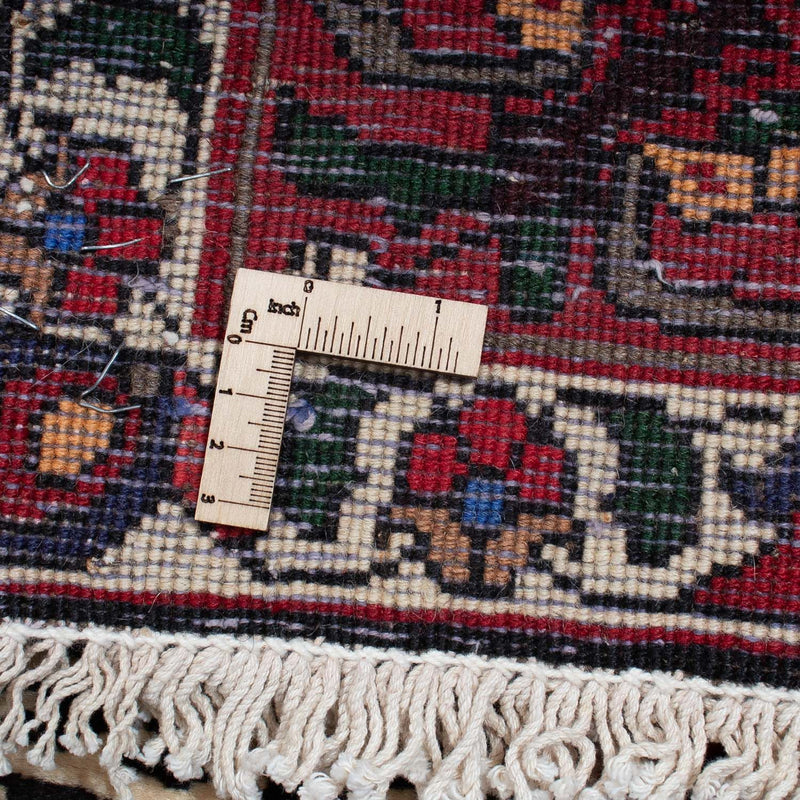 Perski dywan - Nomadyczny - 310 x 210 cm - ciemna czerwień