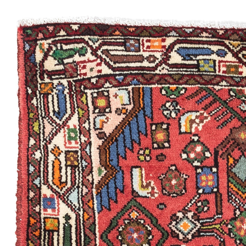 Perski dywan - Nomadyczny - 125 x 80 cm - czerwony