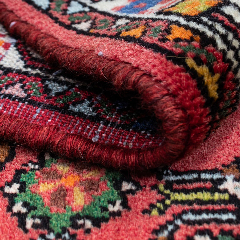 Perski dywan - Nomadyczny - 125 x 80 cm - czerwony