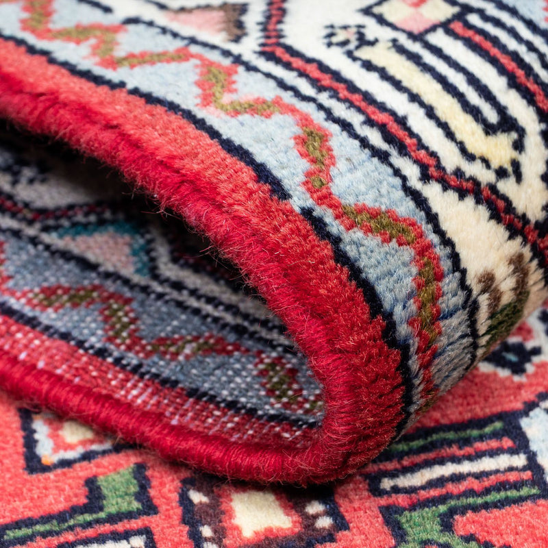 Perski dywan - Nomadyczny - 125 x 80 cm - czerwony