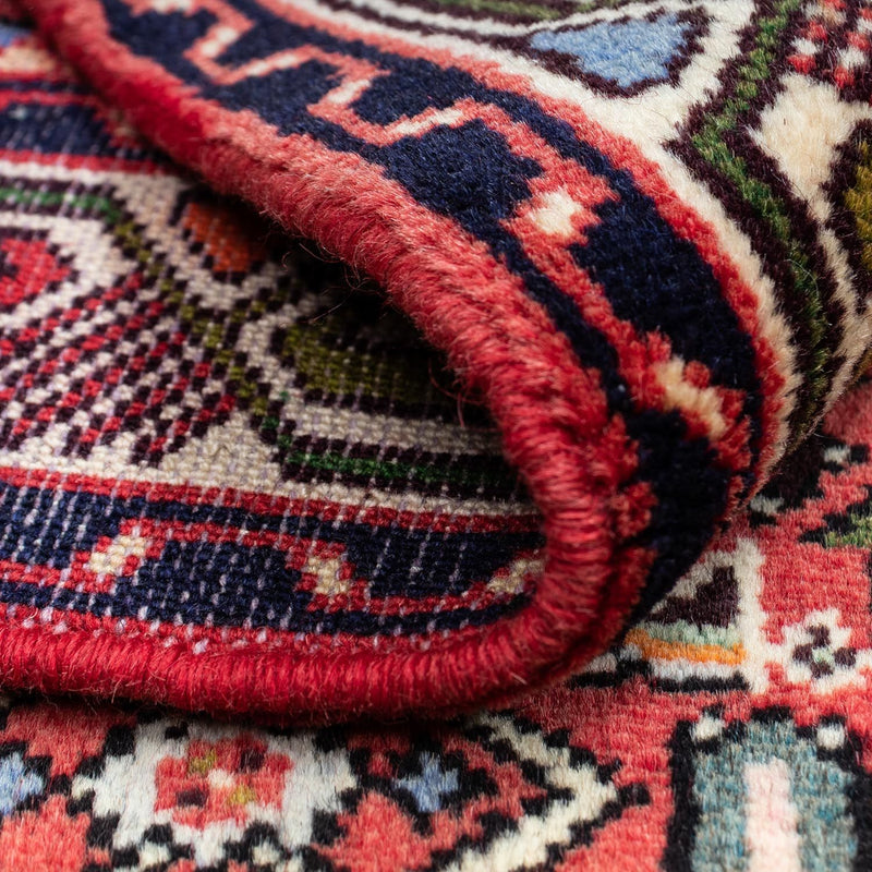 Perski dywan - Nomadyczny - 125 x 80 cm - czerwony