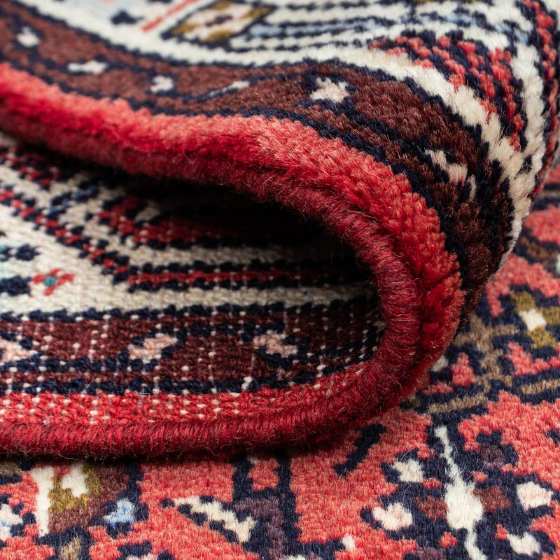 Perski dywan - Nomadyczny - 125 x 80 cm - czerwony