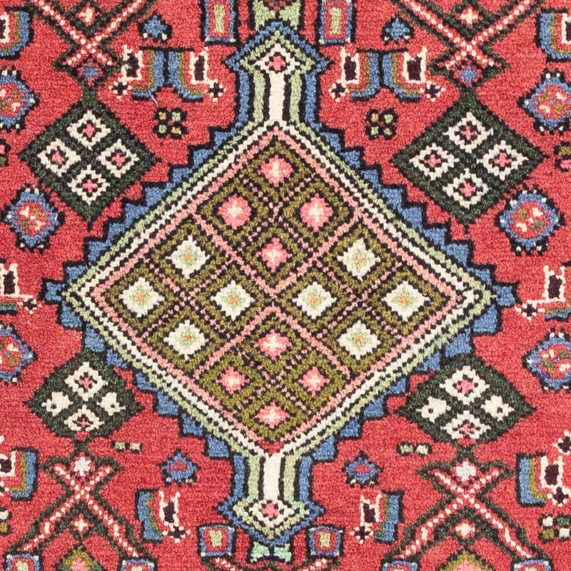 Perski dywan - Nomadyczny - 125 x 80 cm - czerwony