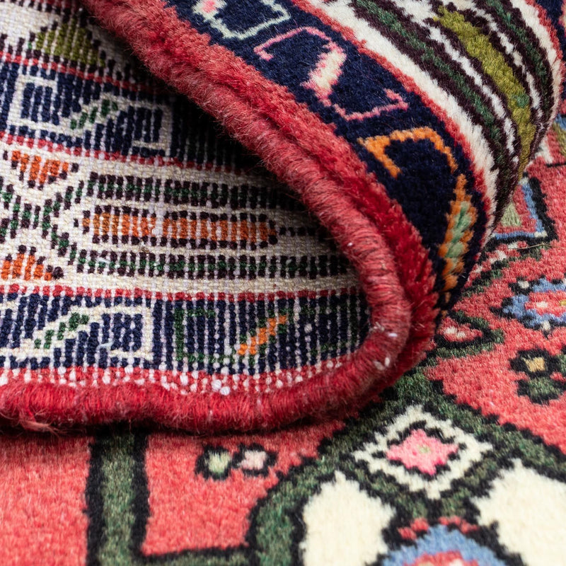 Perski dywan - Nomadyczny - 125 x 80 cm - czerwony