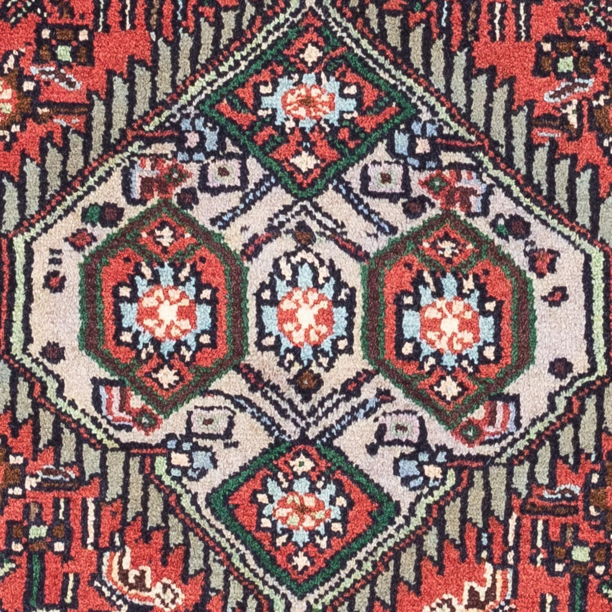 Perski dywan - Nomadyczny - 125 x 80 cm - jasna czerwień