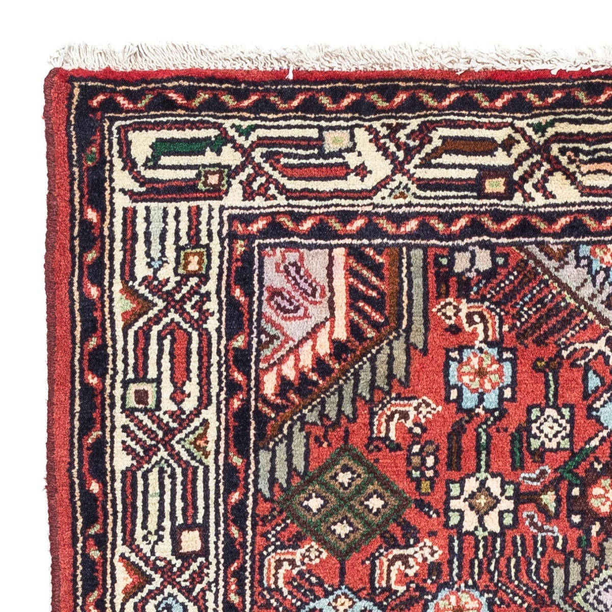 Perski dywan - Nomadyczny - 125 x 80 cm - jasna czerwień