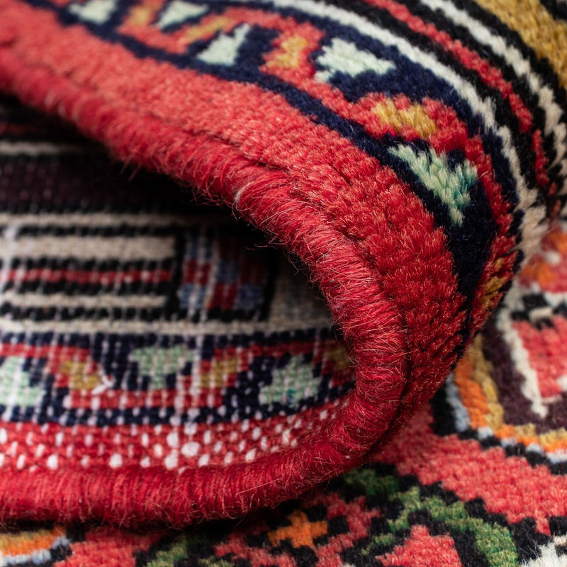 Perski dywan - Nomadyczny - 125 x 80 cm - czerwony