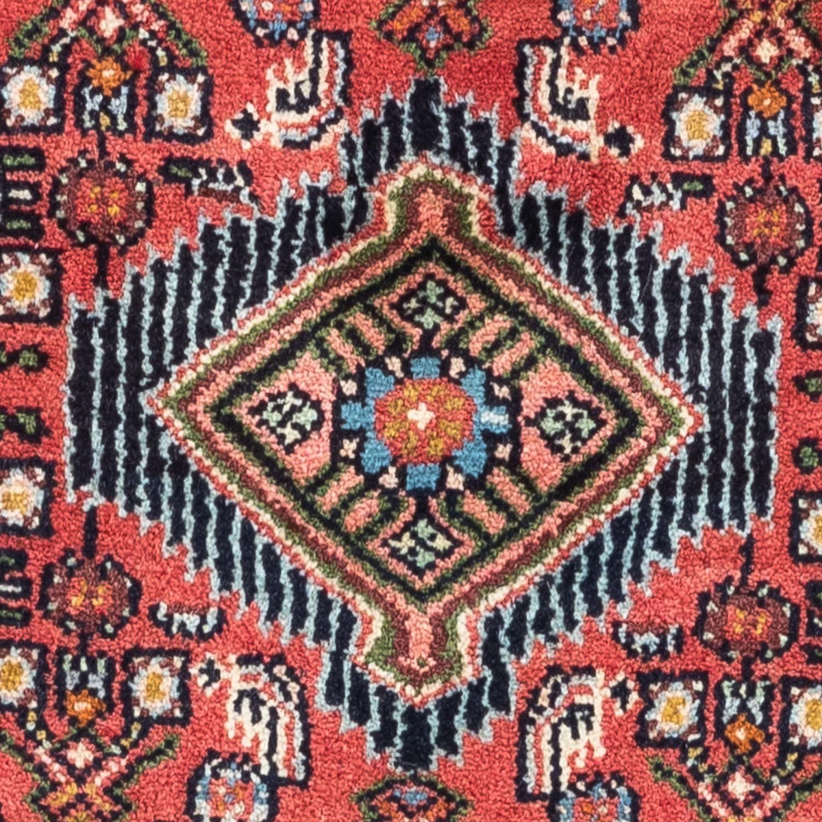 Perski dywan - Nomadyczny - 125 x 80 cm - czerwony