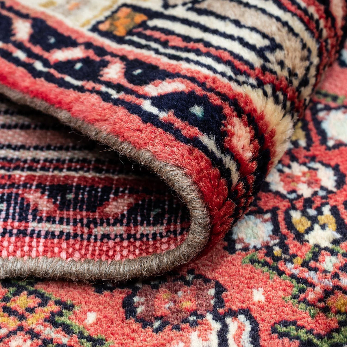 Perski dywan - Nomadyczny - 125 x 80 cm - czerwony