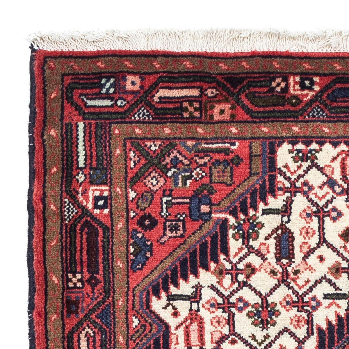 Perski dywan - Nomadyczny - 125 x 80 cm - beżowy