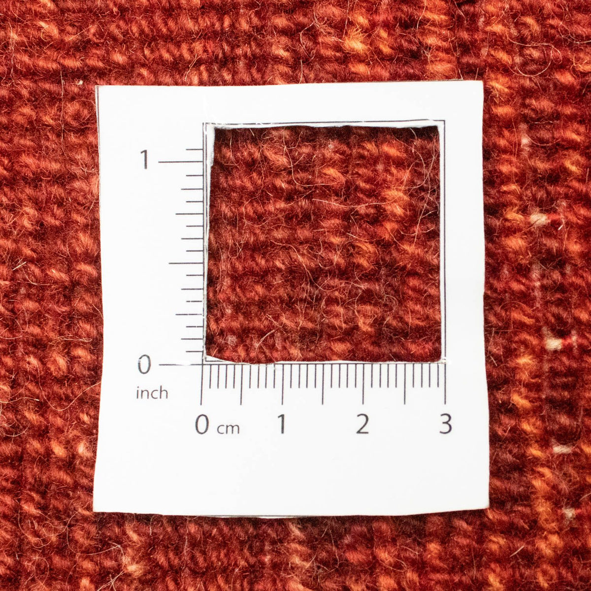 Biegacz Dywan Gabbeh - perski - 180 x 100 cm - czerwony