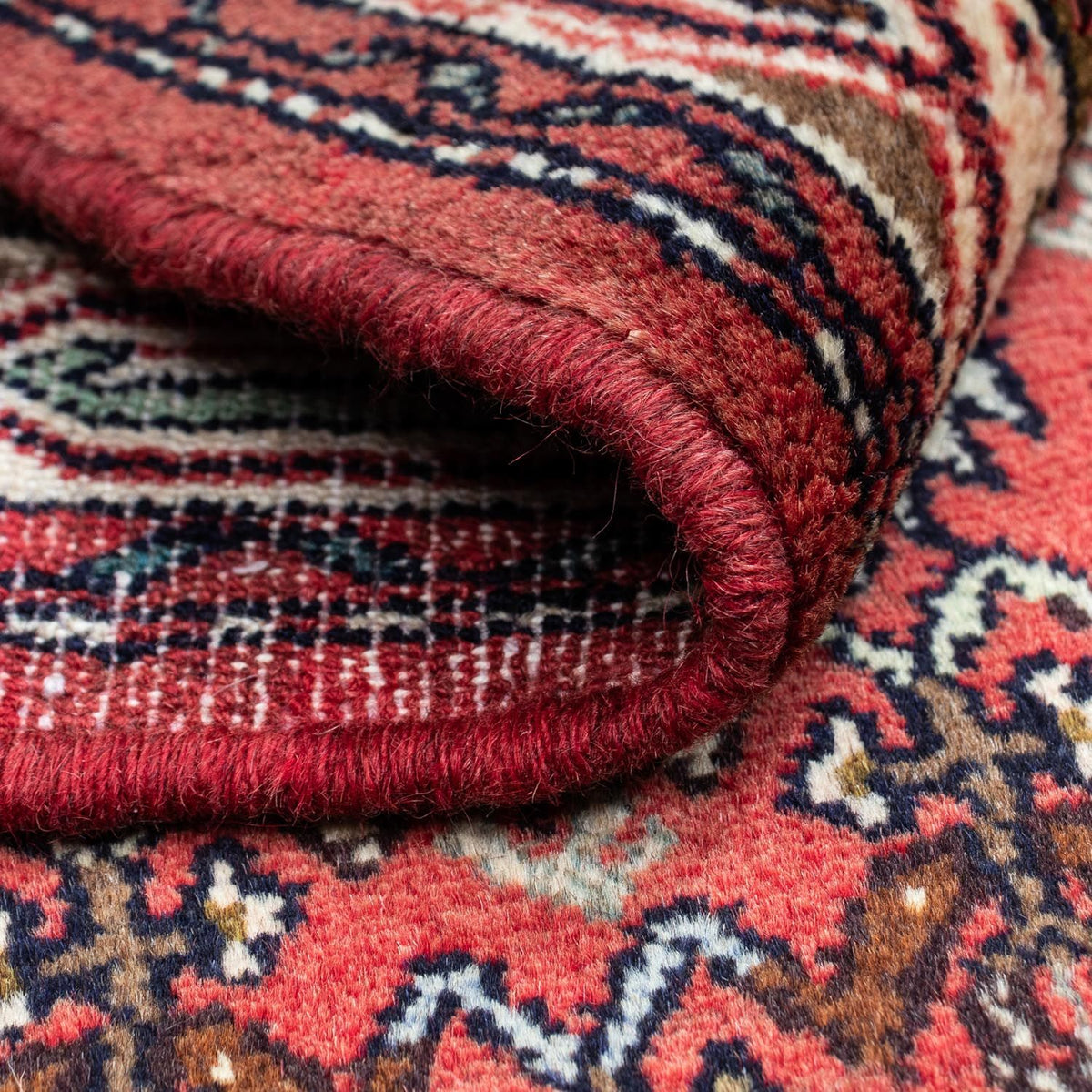 Perski dywan - Nomadyczny - 125 x 80 cm - czerwony