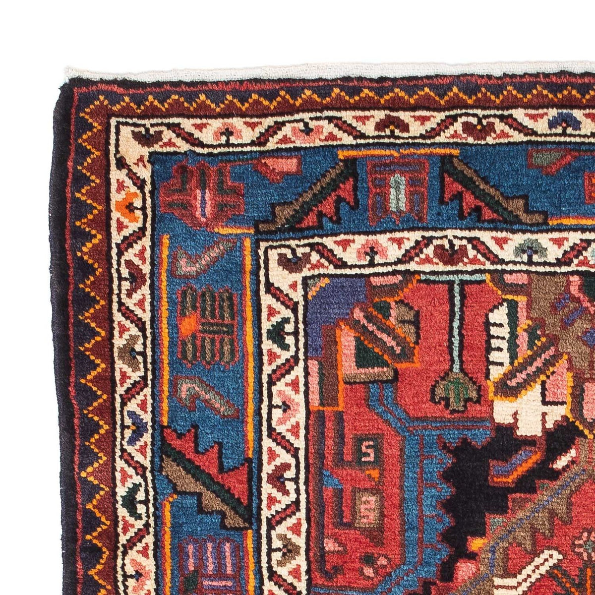 Perski dywan - Nomadyczny - 129 x 84 cm - wielokolorowy