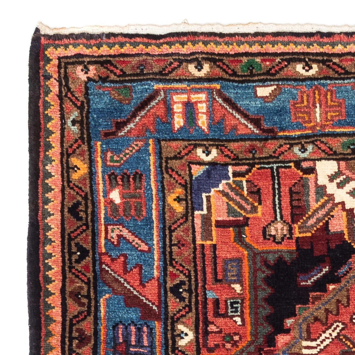 Perski dywan - Nomadyczny - 119 x 82 cm - jasna czerwień