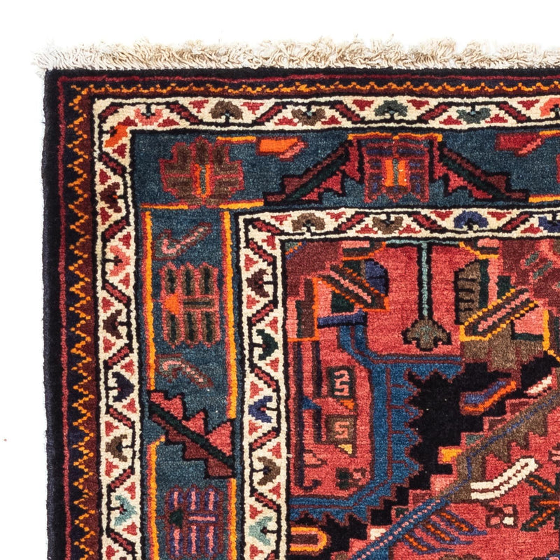 Perski dywan - Nomadyczny - 118 x 83 cm - jasna czerwień