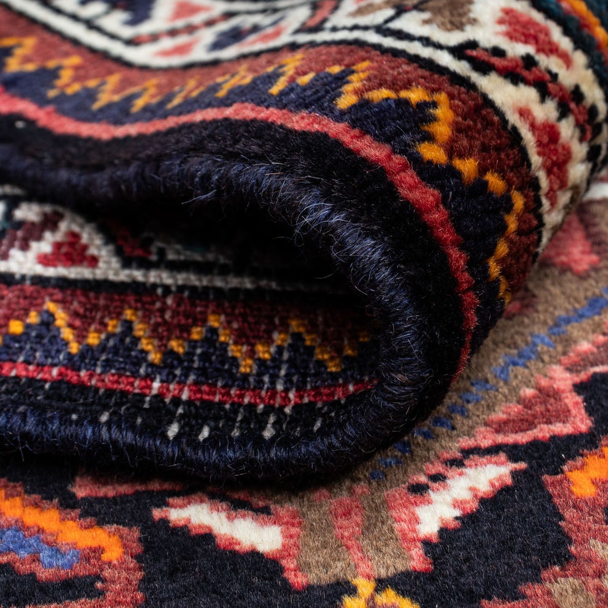 Perski dywan - Nomadyczny - 118 x 83 cm - jasna czerwień