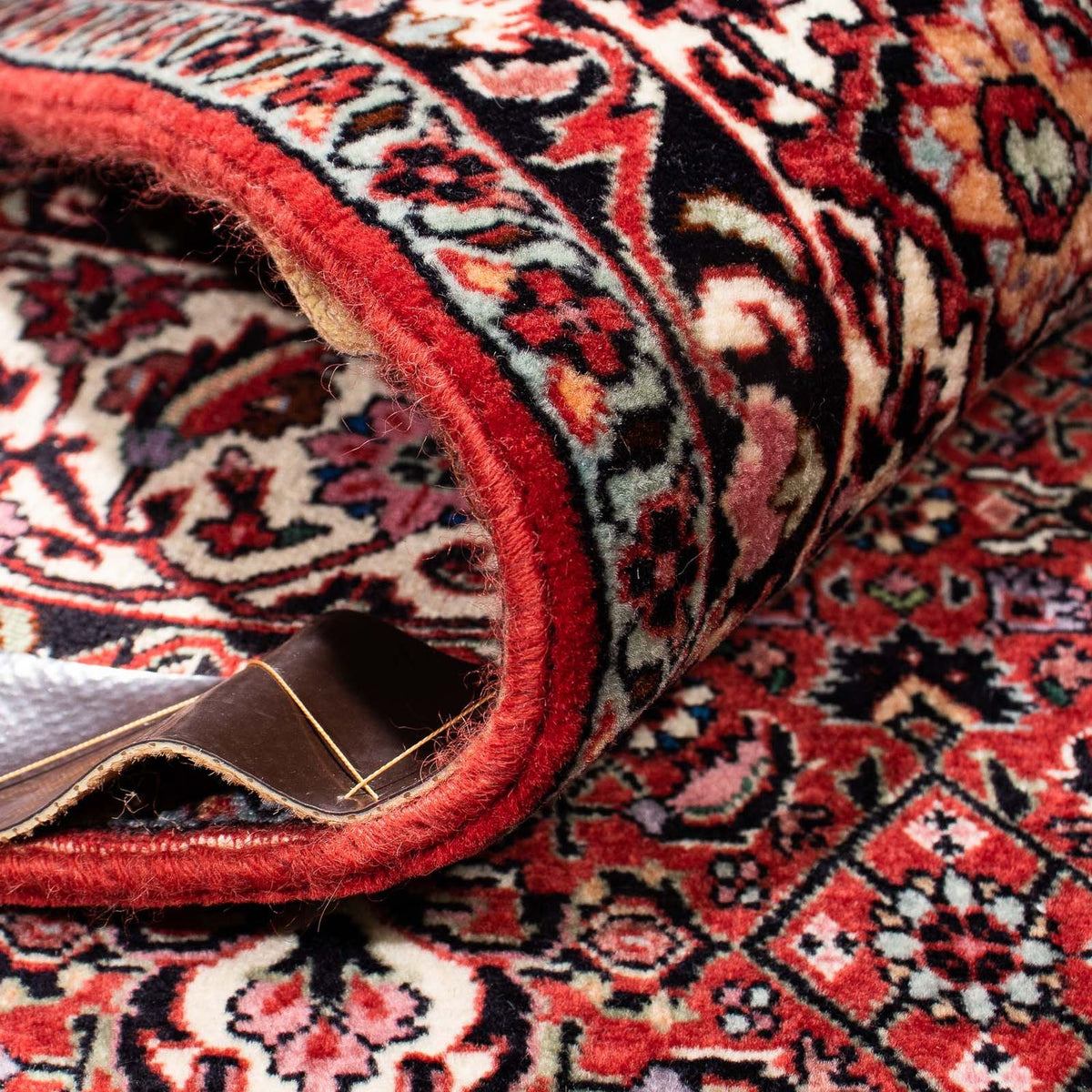 Dywan perski - Bijar - 242 x 170 cm - czerwony