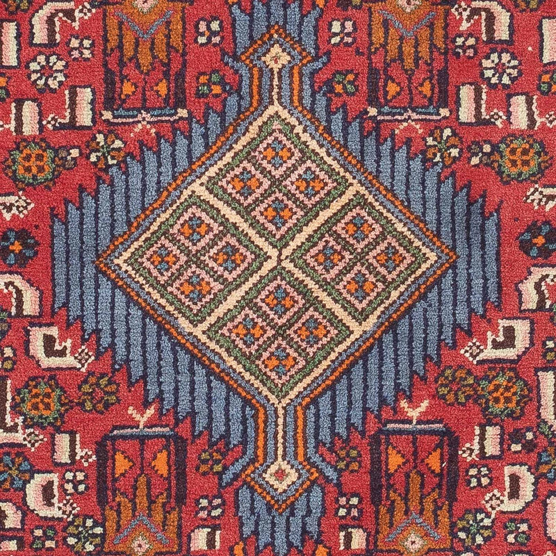 Perski dywan - Nomadyczny - 125 x 80 cm - czerwony