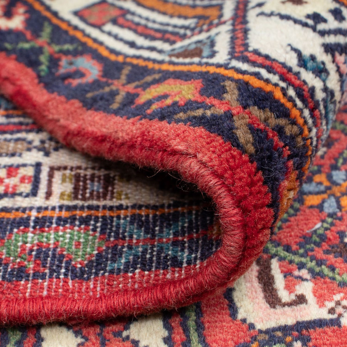 Perski dywan - Nomadyczny - 125 x 80 cm - czerwony