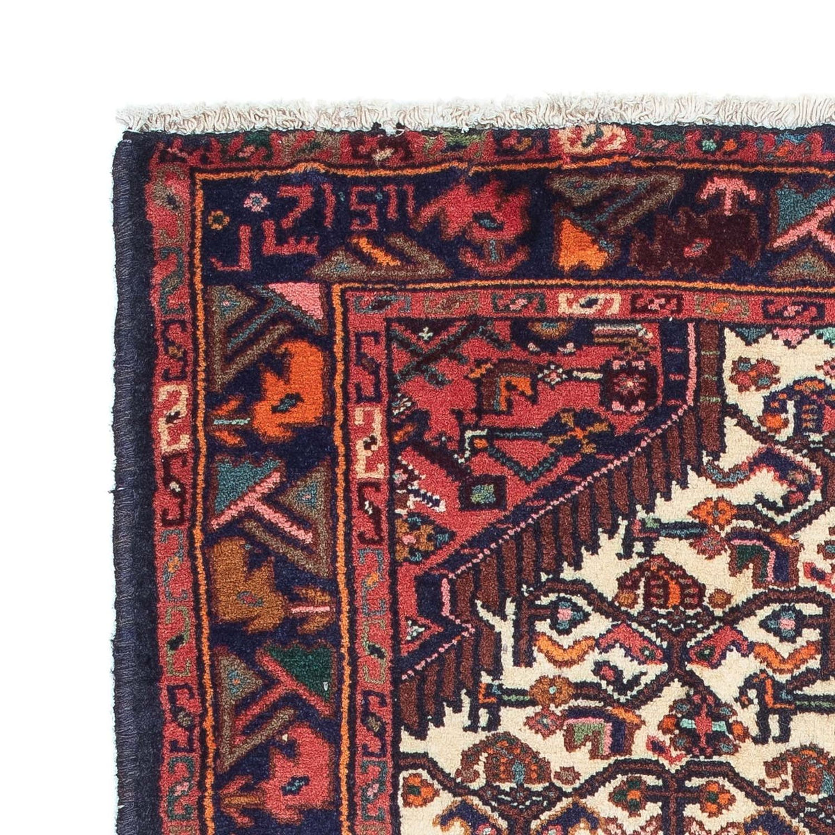 Perski dywan - Nomadyczny - 125 x 80 cm - beżowy