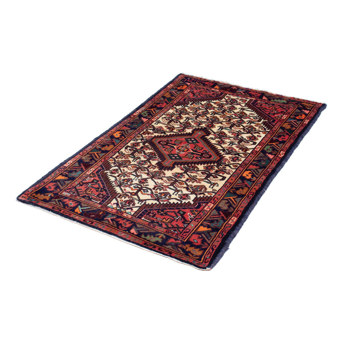 Perski dywan - Nomadyczny - 125 x 80 cm - beżowy