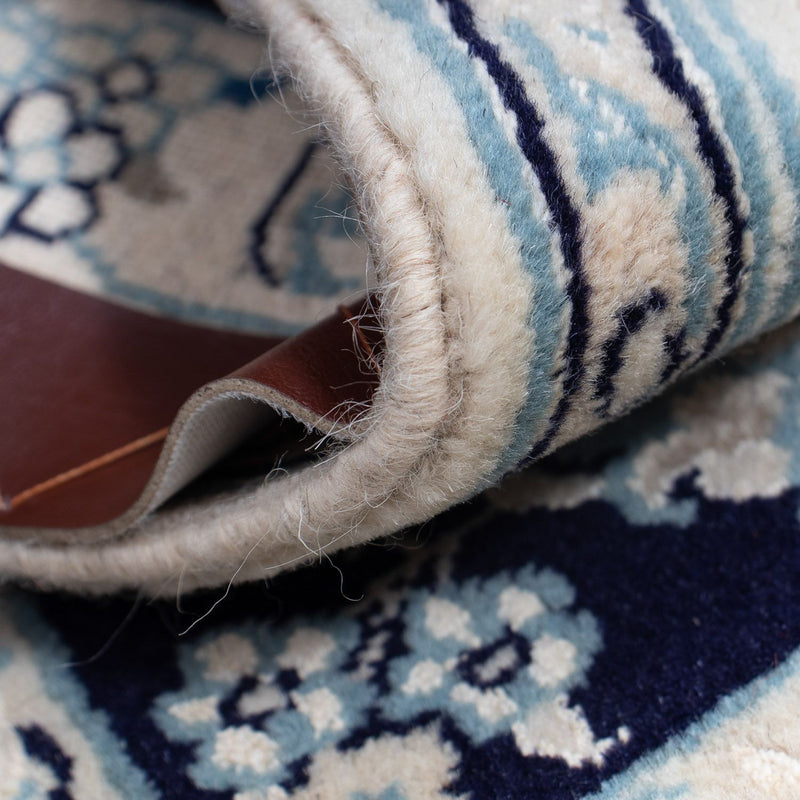 Dywan perski - Nain - Królewski - 90 x 60 cm - ciemnoniebieski