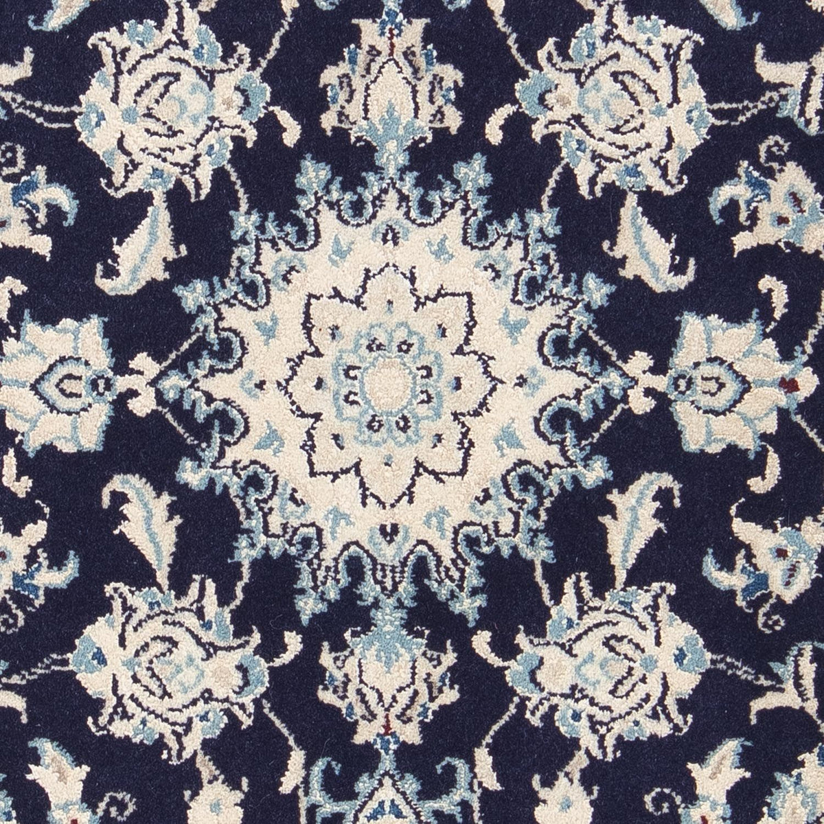 Dywan perski - Nain - Królewski - 90 x 60 cm - ciemnoniebieski