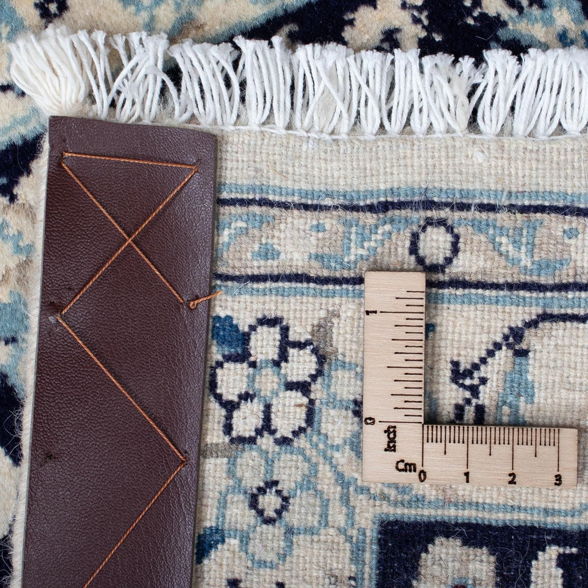 Dywan perski - Nain - Królewski - 90 x 60 cm - ciemnoniebieski