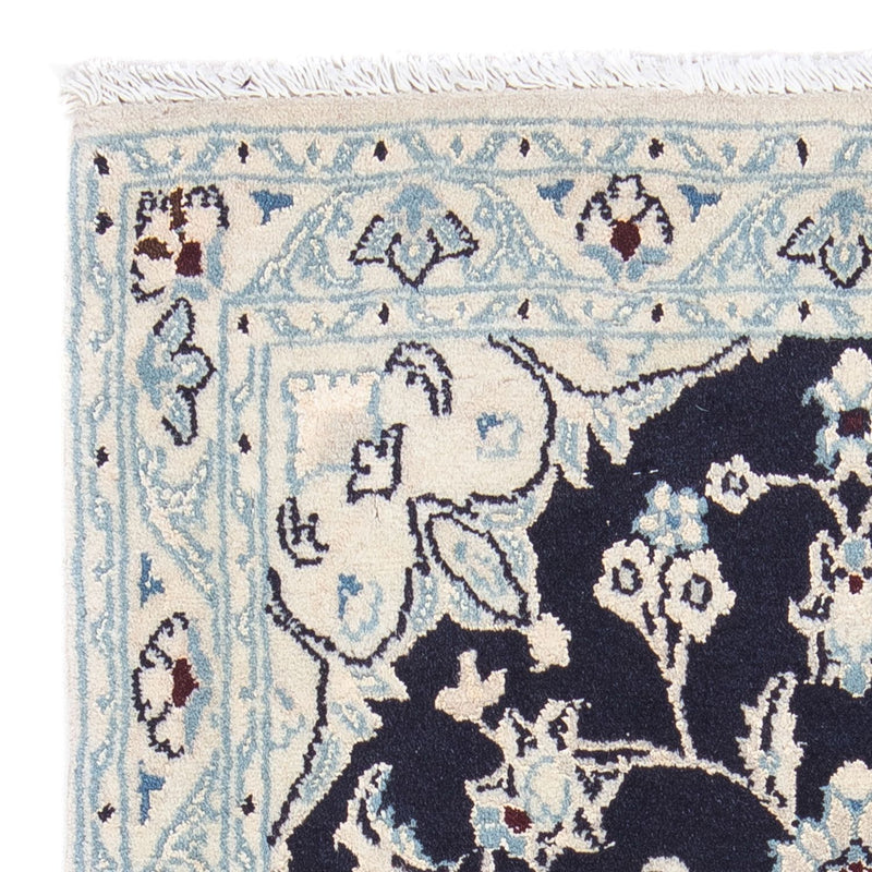 Dywan perski - Nain - Królewski - 90 x 60 cm - ciemnoniebieski