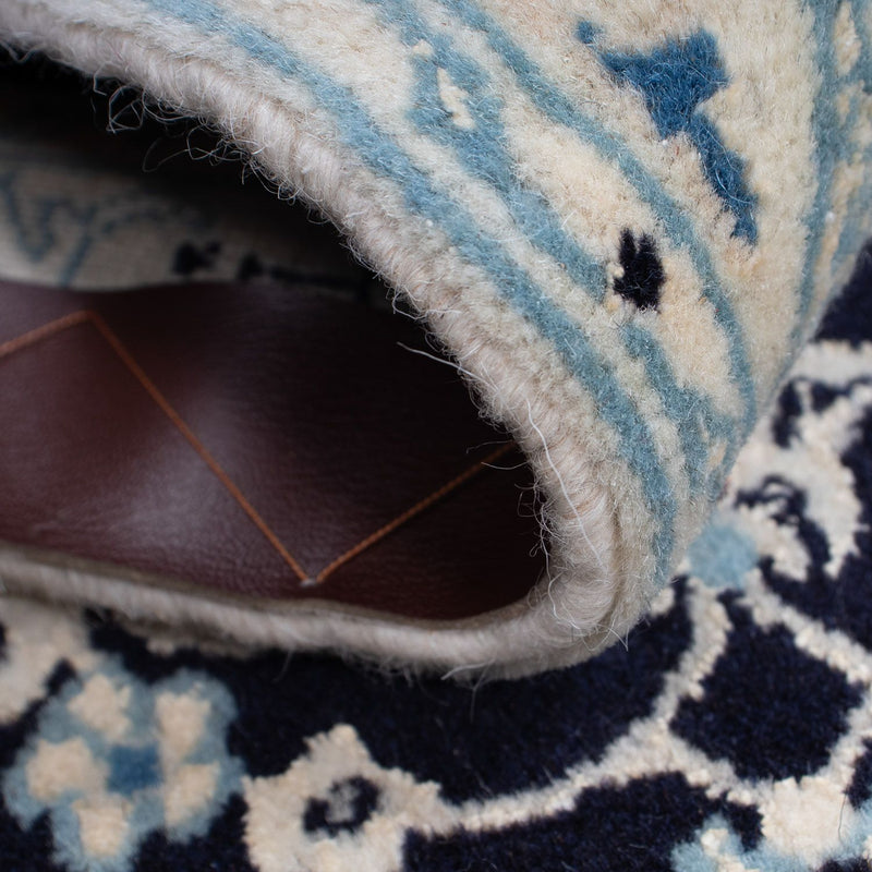 Dywan perski - Nain - Królewski - 90 x 60 cm - ciemnoniebieski