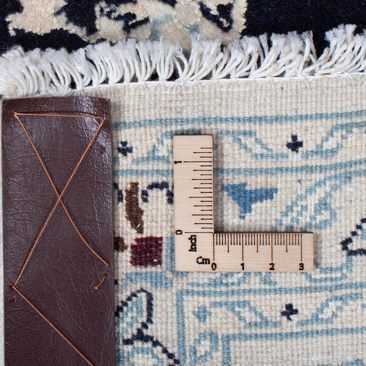 Dywan perski - Nain - Królewski - 90 x 60 cm - ciemnoniebieski