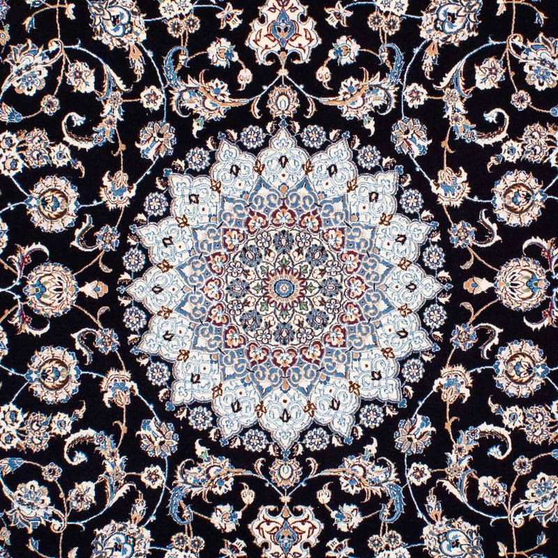 Dywan perski - Nain - Premium - 264 x 177 cm - ciemnoniebieski