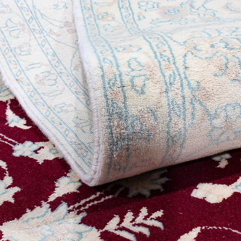 Dywan perski - Nain - 290 x 198 cm - ciemna czerwień